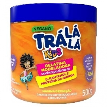GELATINA CAP MODELADORA TRA LA LA KIDS 500GR CACHOS PODEROSOS