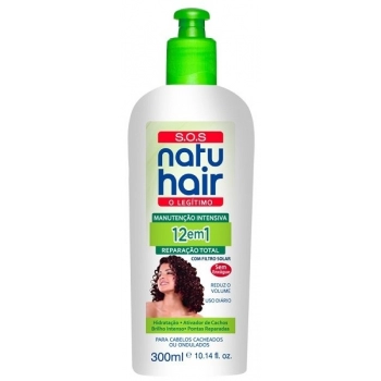 CR TRAT NATU HAIR SOS MANUT INTENS 300ML 12 EM 1