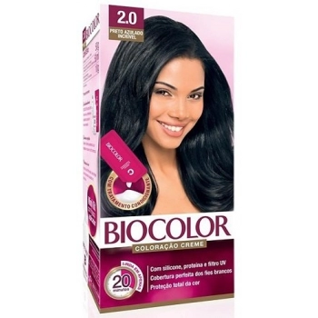 TINT BIOCOLOR KIT 2.0 PRETO AZUL