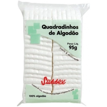 ALGODAO SUSSEX 95GR QUADRADINHO