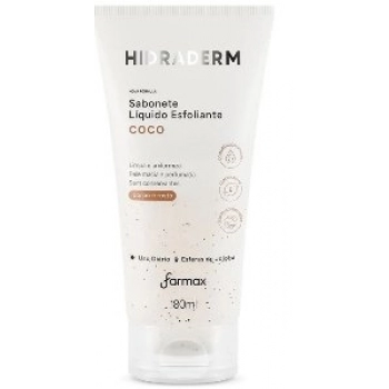 SAB LIQ FARMAX HIDRADERM 180ML ESFOL CORPO/ROSTO COCO