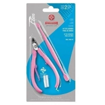ALICATE CUTIC MUNDIAL FLEX +ESPATULA 168FL MISTO