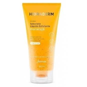 SAB LIQ FARMAX HIDRADERM 180ML ESFOL CORPO/ROSTO MARACUJA