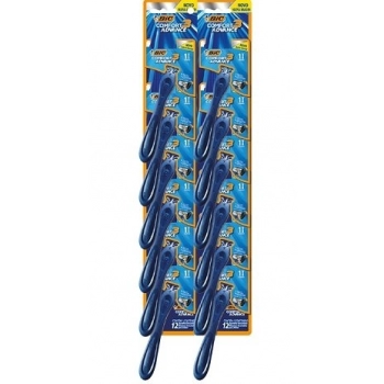 APAR BARBEAR BIC COMFORT 3 CT 12X1 PELE NORMAL AZUL