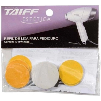 REFIL DE PEDICURO TAIFF C/10