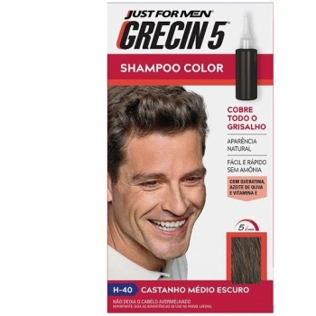 SH TONALIZANTE GRECIN 5 CASTANHO MEDIO ESCURO