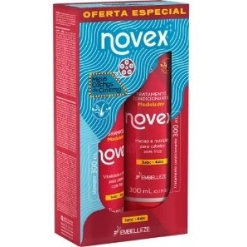 KIT NOVEX SH+COND 300ML CACHOS DE CINEMA