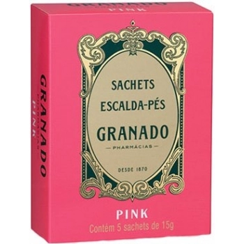 ESCALDA PES SACHETS GRANADO PINK 15GR C/5
