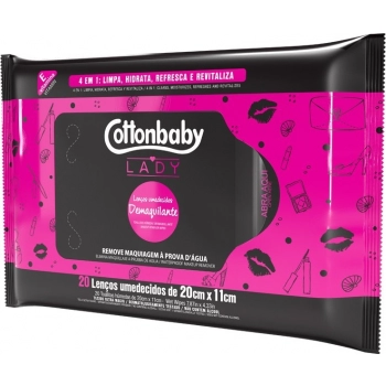 LENCO DEMAQUILANTE COTTONBABY LADY C/20