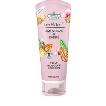 HIDR CORPORAL FLORES E VEGETAIS 200G AMENDOAS E KARITE