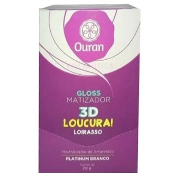 MATIZ OURAN 3D 20GR PLATINUM BRANCO