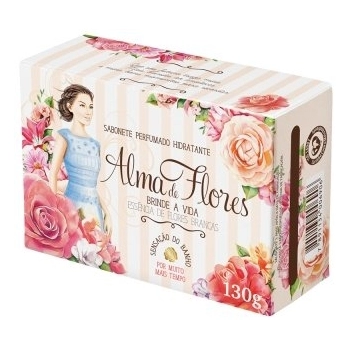 SAB ALMA DE FLORES 130G FLORES BRANCAS (CHAMPAGNE)