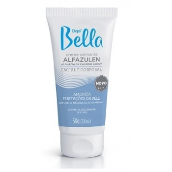 CR FACIAL E CORPORAL DEPIL BELLA 50G CALMANTE ALFAZULEN
