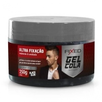GEL COLA FIXED 250GR PRETO