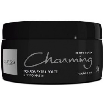 POMADA MODEL CHARMING PRETA 50G MATTE EXTRA FORTE