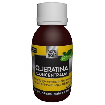 OLEO CAP NATU HAIR 60ML QUERATINA CONCENTRADA