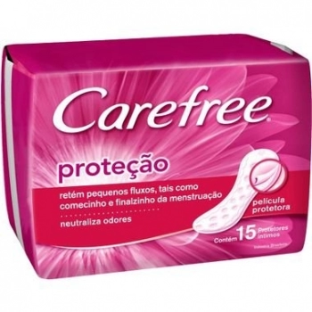 ABS CAREFREE PROT DIARIO C/15UN C/PERFUME PROTECAO