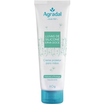 HIDR P/ MAOS AGRADAL CR 60GR LUVAS DE SILICONE