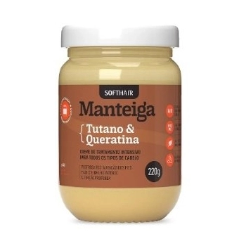 CR TRAT SOFT HAIR 220G MANTEIGA DE TUTANO E QUERATINA
