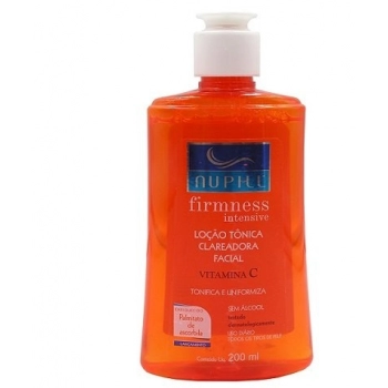 LOCAO TONICA FACIAL NUPILL 200ML CLAREADORA VITAMINA C