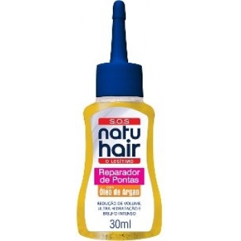 REP PONTAS NATU HAIR SOS 30ML OLEO DE ARGAN