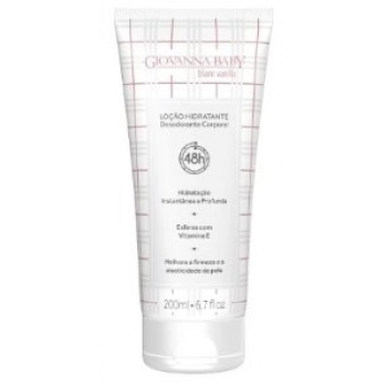 LOCAO HIDR GIOVANNA BABY BISNAGA 200ML BLANC VANILLA