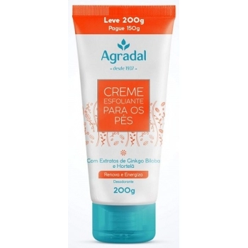 ESFOLIANTE P/ PES AGRADAL CR 200GR LV200GR PG150GR