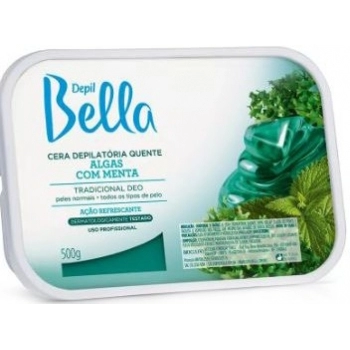 CERA QUENTE DEPIL BELLA 500GR ALGAS