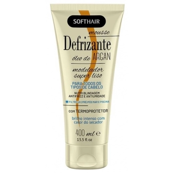 DEFRIZ SOFT HAIR BISNAGA 400ML ARGAN