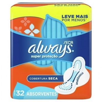 ABS ALWAYS SUPER PROT C/32 C/ABAS SECA LV+PG-