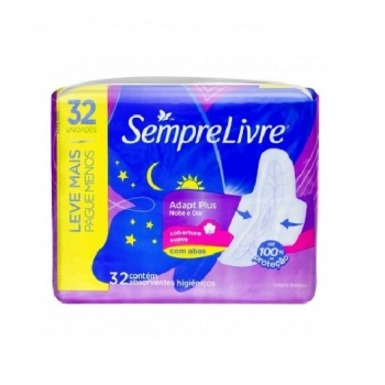 ABS SEMPRE LIVRE NOTURNO C/32 C/ABAS SUAVE LV+PG-