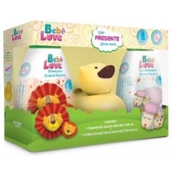 KIT NUTRIEX BEBE LOVE SH 240ML+COND 220ML PATINHO AMARELO