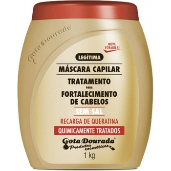 MASC CAP GOTA DOURADA FORTALECIMENTO 1KG QUIMICA