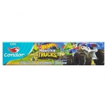 GEL DENTAL CONDOR 2 A 5 ANOS 50GR HOT WHEELS C/ FLUOR