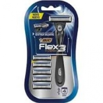 APAR BARBEAR BIC FLEX3 HYBRID C/5 CARTUCHOS