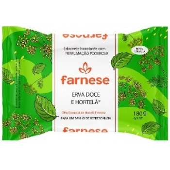 SAB BARRA FARNESE 180G ERVA DOCE E HORTELA