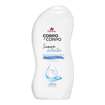 HIDR CORPORAL CORPO A CORPO 200ML SUAVE