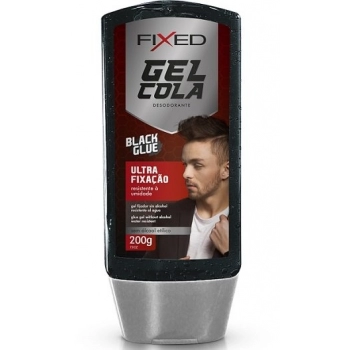 GEL COLA FIXED 200GR PRETO