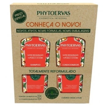 KIT PHYTOERVAS SH+COND 250ML RESTAURACAO