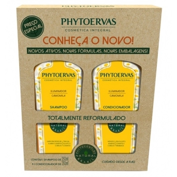 KIT PHYTOERVAS SH+COND 250ML ILUMINADOR
