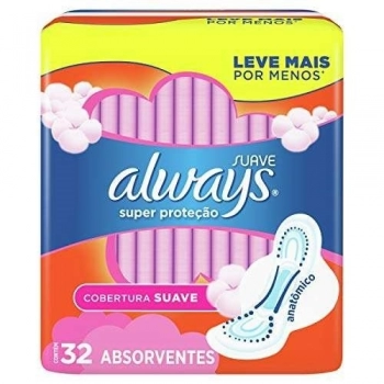 ABS ALWAYS SUPER PROT C/32 C/ABAS SUAVE LV+PG-