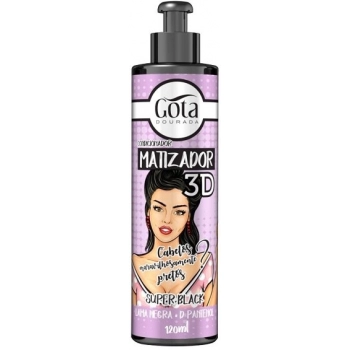 MATIZ GOTA DOURADA 3D 120ML SUPER BLACK