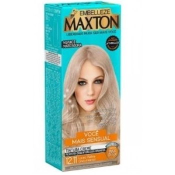 TINT MAXTON+OX 12.11 LOURO PLATINADO CINZA