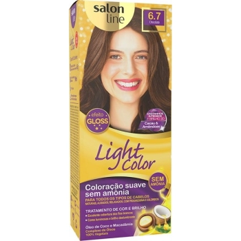 TINT LIGHT COLOR S LINE PROF 45GR 6.7 CHOCOLATE