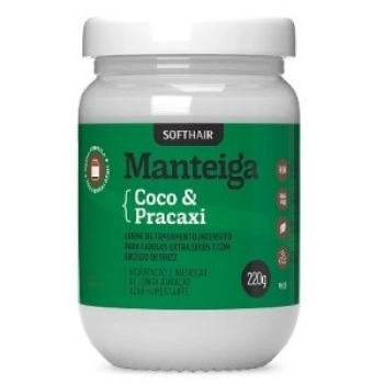 CR TRAT SOFT HAIR 220G MANTEIGA DE COCO