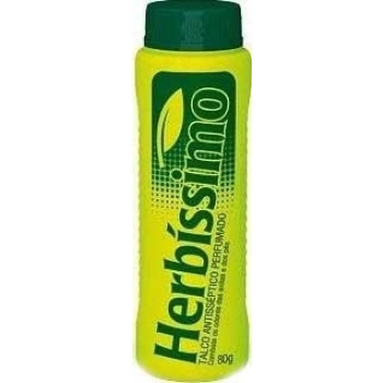 TALCO ANTISSEP HERBISSIMO 80G PERFUMADO