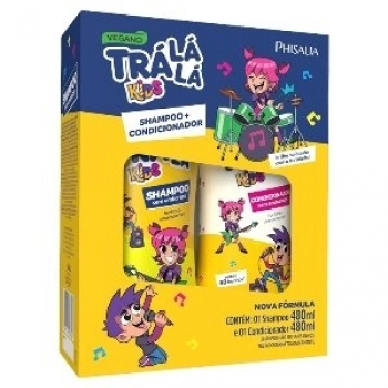 KIT TRA LA LA SH+COND KIDS 480ML SEM EMBARACO