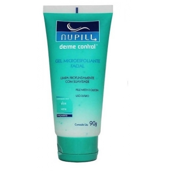 ESFOLIANTE FACIAL GEL NUPILL 90G DERME CONTROL