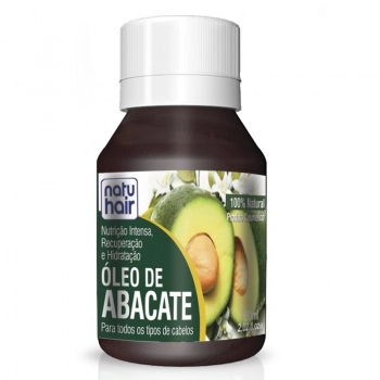 OLEO CAP NATU HAIR 60ML ABACATE