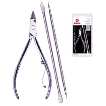 ALICATE CUTIC MUNDIAL ESP/ DUPLA/PALITO PROF PREMIUM INOX 778-EP